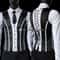 Mens Vintage Medieval Corset Slimming Waistcoat And Tummy Control Shaping Vest 10