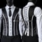 Mens Vintage Medieval Corset Slimming Waistcoat And Tummy Control Shaping Vest 10