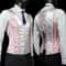 Mens Vintage Medieval Corset Slimming Waistcoat And Tummy Control Shaping Vest 11