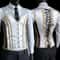 Mens Vintage Medieval Corset Slimming Waistcoat And Tummy Control Shaping Vest 17