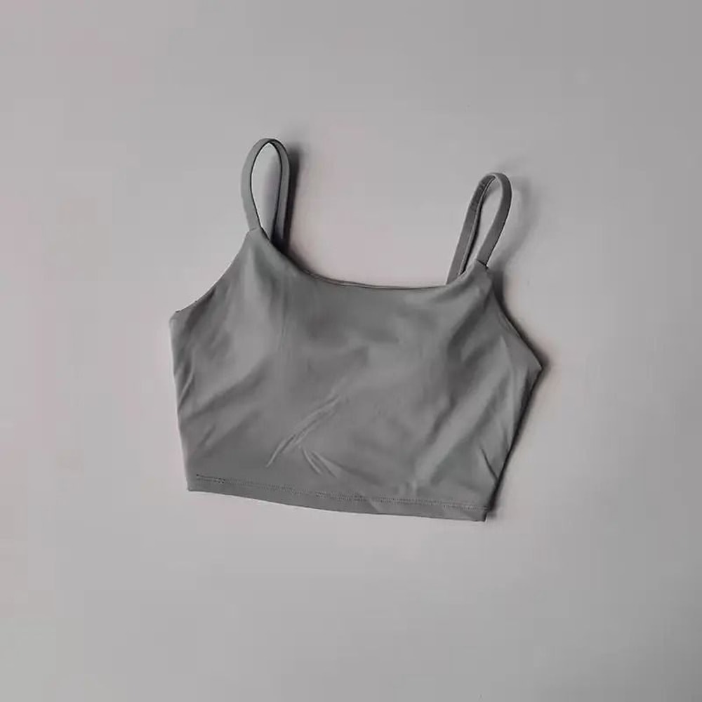 Sports Bra Top For Women Push Up Fixed Padded Fitness Vest 12