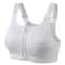 Popular Womens Front Zipper Sports Bra Shockproof Yoga Push Up Sportswear 1