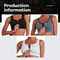 Popular Womens Front Zipper Sports Bra Shockproof Yoga Push Up Sportswear 4