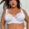 Plus Size Women Sexy Lace Underwear Brassiere Thin E Cup Underwire Bra 3