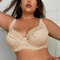 Plus Size Women Sexy Lace Underwear Brassiere Thin E Cup Underwire Bra 5