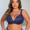 Plus Size Women Sexy Lace Underwear Brassiere Thin E Cup Underwire Bra 7