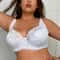 Plus Size Women Sexy Lace Underwear Brassiere Thin E Cup Underwire Bra 11