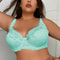 Plus Size Women Sexy Lace Underwear Brassiere Thin E Cup Underwire Bra 8