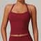 Womens Slim Fit Nude Sports Bra Yoga Fitness Vest Suspension Beautiful Back Design 2