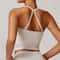 Womens Slim Fit Nude Sports Bra Yoga Fitness Vest Suspension Beautiful Back Design 3