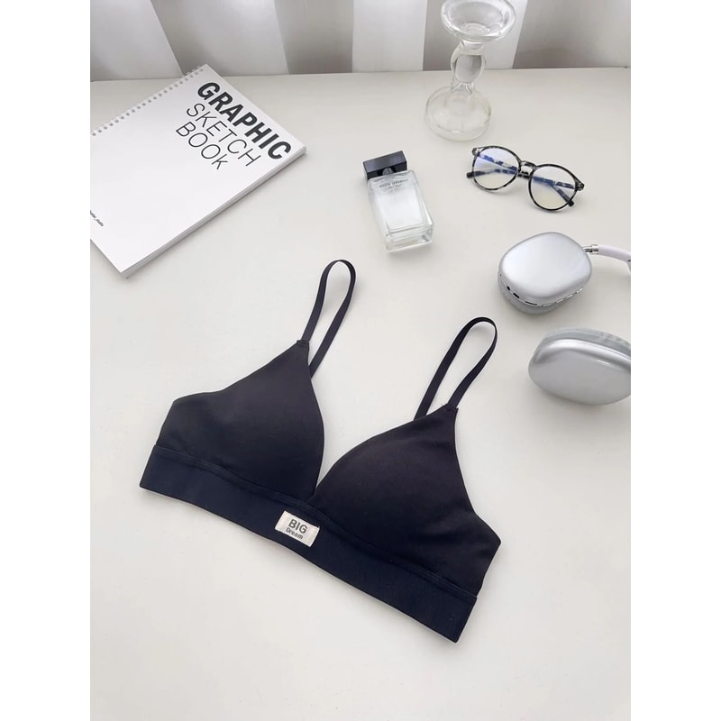 Sexy Beautiful Back French Triangle Cup Wirefree Bra For Small And Flat Chest 7