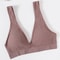 Seamless Deep V Backless Soft Sports Bra Top For Women 7