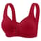 FallSweet WireFree Front Closure Bra Seamless Full Coverage Mom Lingerie 5