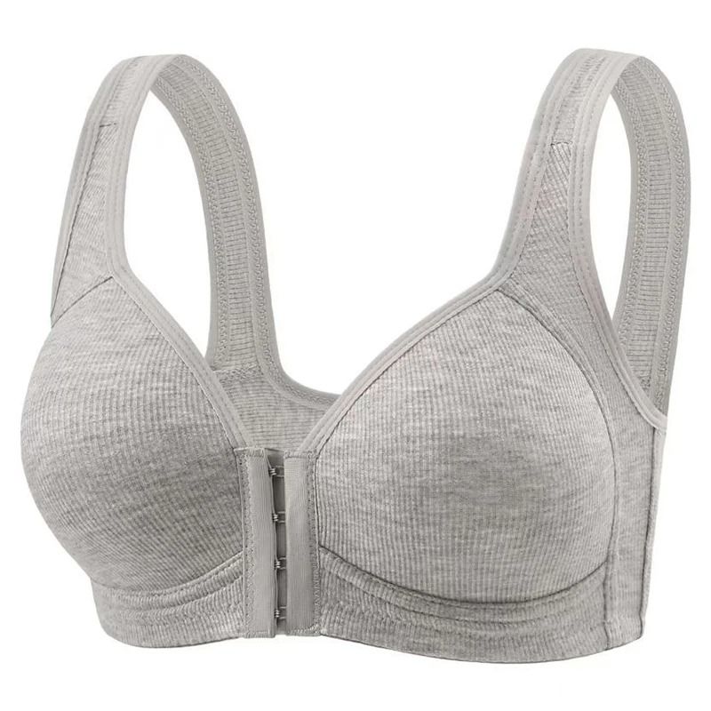 FallSweet WireFree Front Closure Bra Seamless Full Coverage Mom Lingerie 6