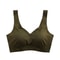 2024 Women Seamless Ice Silk Bra Removable Pad Yoga Vest 6