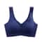 2024 Women Seamless Ice Silk Bra Removable Pad Yoga Vest 8