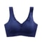 2024 Women Seamless Ice Silk Bra Removable Pad Yoga Vest 8