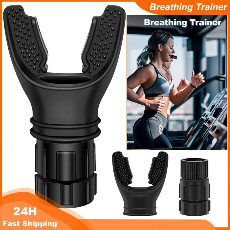 Breathing Trainer Lung Flexer Durable Fitness Exerciser 0
