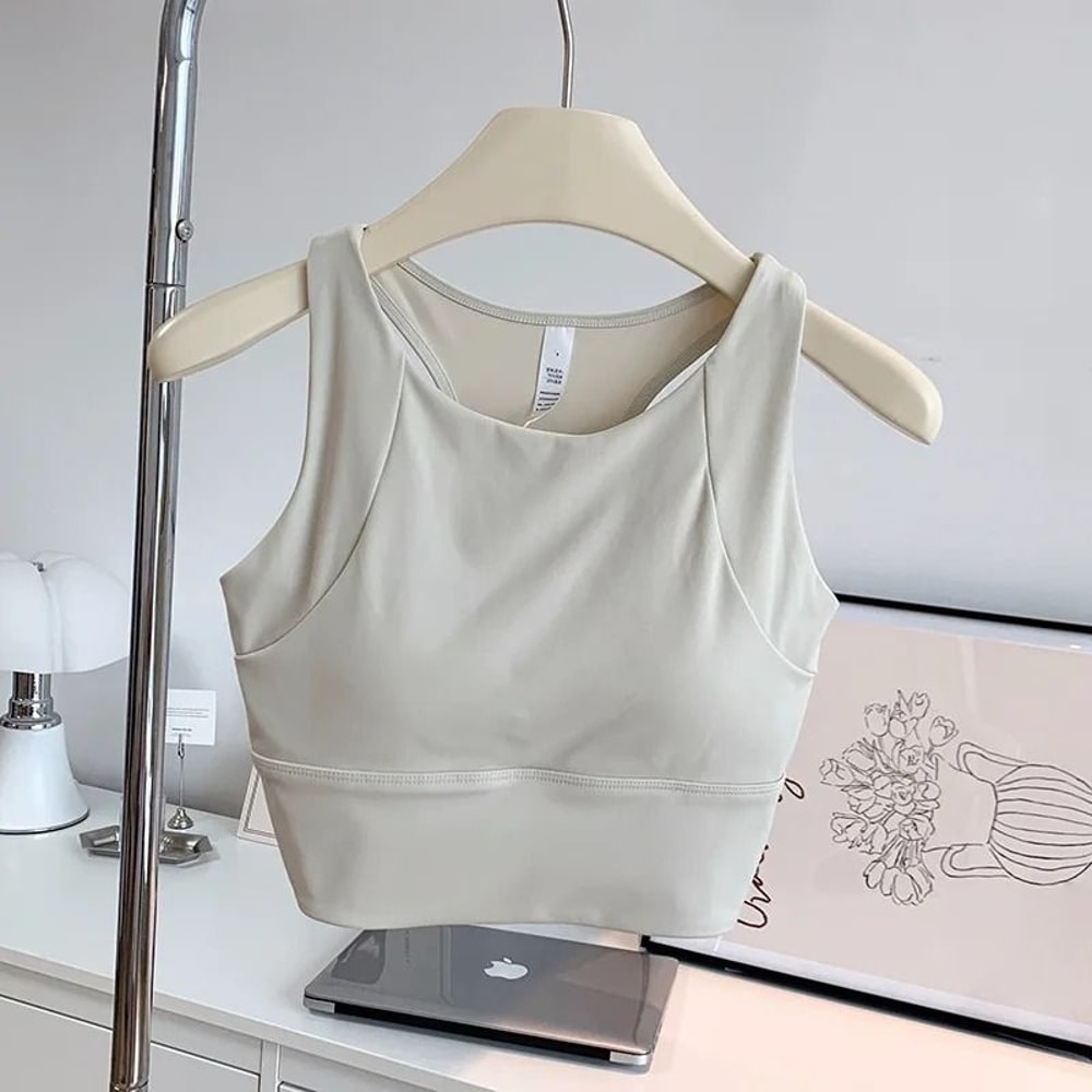 AllinOne Shockproof Compact Sports Vest Running Fullcup Yoga Bra 3