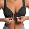Womens Front Closure WireFree Full Coverage Bra For AllDay Comfort 0