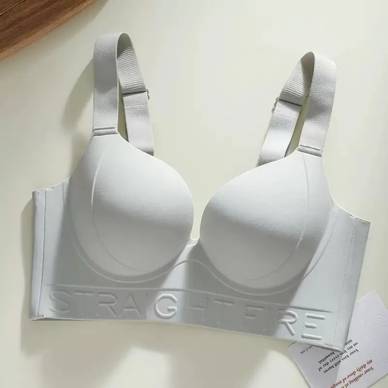 HighQuality Thin Full Coverage Bra AntiSagging Adjustable Support 4