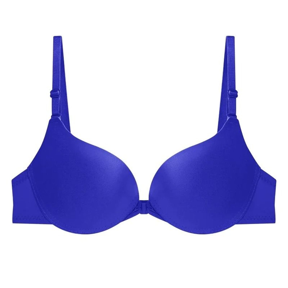 Sexy Push Up Front Buckle Seamless Bralette 8