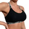 Letter Decor Sexy Ribbed Bra Breathable Athletic Camisole Vest 4