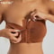 Womens Plus Size Strapless Front Closure Bandeau Bra 0