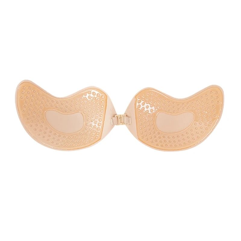 ECMLN Silicone Invisible Push Up Bra Sexy Strapless Backless Enhancer 12