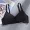 New Simple Cotton Student Bra Underwear Comfortable Sleep Sports Vest 8