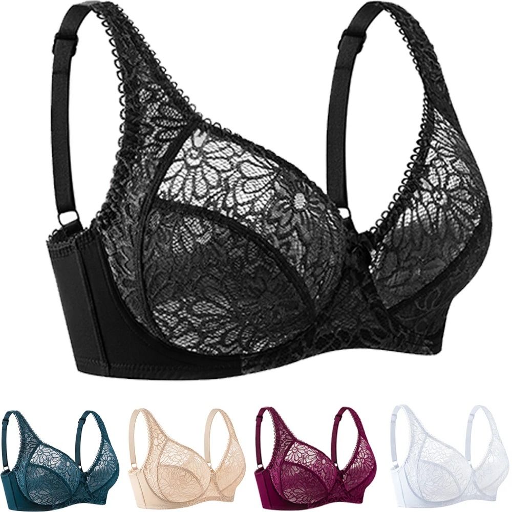 Plus Size Lace Elegance Bra Modern Sexy Lingerie Tops 0