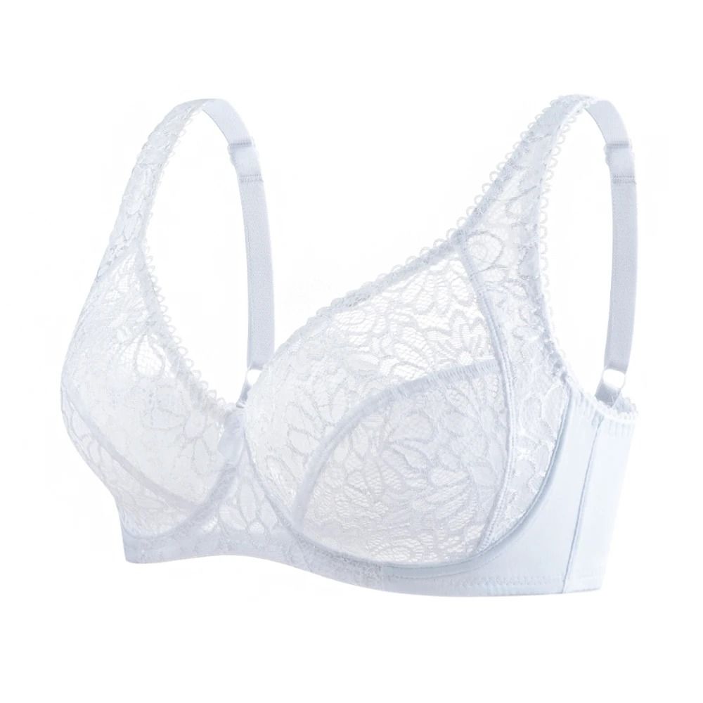 Plus Size Lace Elegance Bra Modern Sexy Lingerie Tops 12