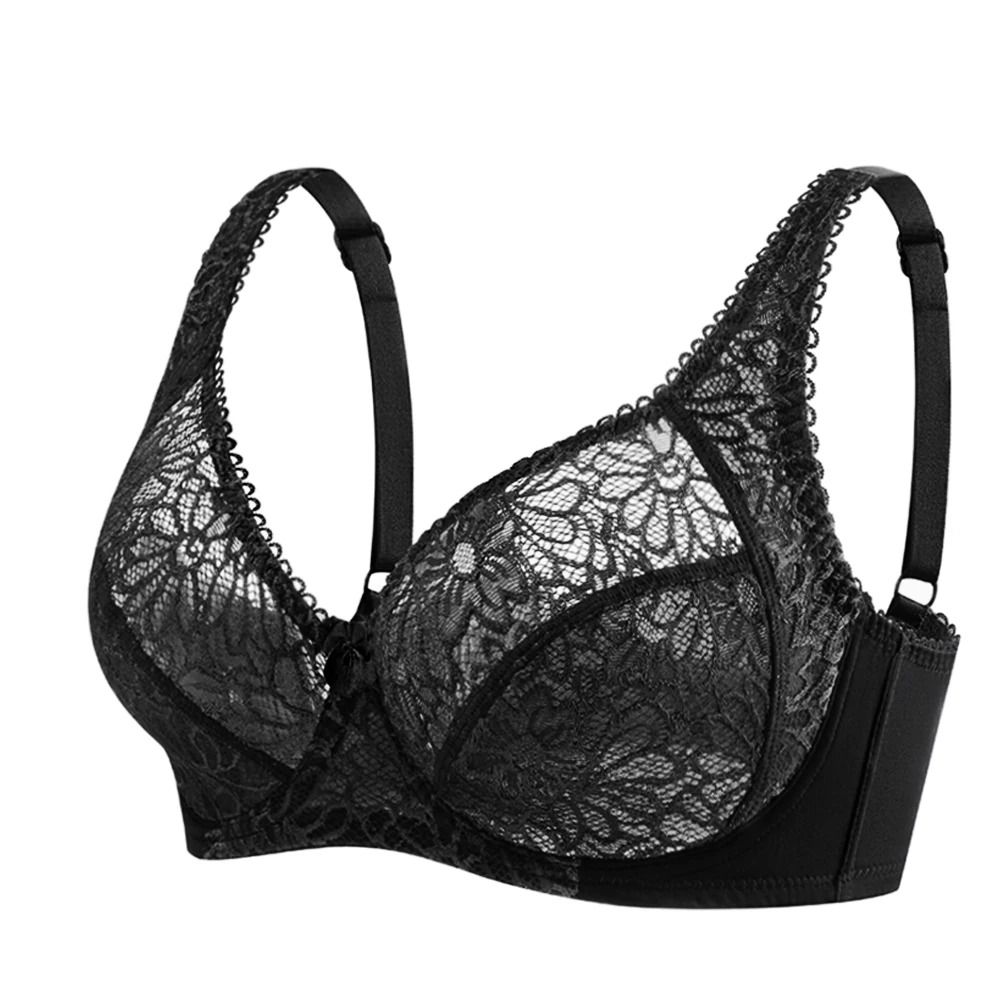 Plus Size Lace Elegance Bra Modern Sexy Lingerie Tops 7