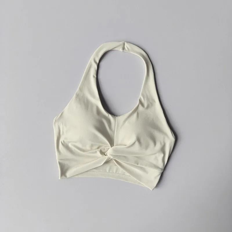 Sexy Hanging Neck Sports Bra Quick Dry Beauty Back Fitness Vest 6
