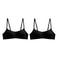 2PcsSet Seamless NonWire Bras Small Breast Tube Tops Sexy Lingerie 9
