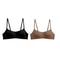 2PcsSet Seamless NonWire Bras Small Breast Tube Tops Sexy Lingerie 12