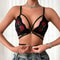 New Style Lip Print Sexy Bra WireFree Party Lingerie 6