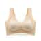 Womens Lace Plus Size Seamless Comfort Bra AntiSagging Breathable Ice Silk 7