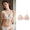 SUJIIN Sexy Push Up Lace Bra French Wireless Deep V Plunge Lingerie 6