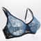 Womens Lace Embroidery Underwire Bra Sexy Hollow Out Lingerie Tops 2