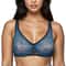 Womens Lace Embroidery Underwire Bra Sexy Hollow Out Lingerie Tops 8