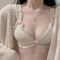 French Retro Lolita Lace Bra Wireless Sweet JapaneseStyle Lingerie 5