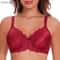 Sheroine Underwire Minimizer Bra Full Coverage Floral Lace Everyday Comfort 0