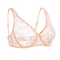 Plus Size Sexy Lace Bra Delicate Embroidery Hollow Out Brassiere 7