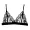 Sexy Flower Lace Ultrathin Bra Transparent Hollow Out Bralette 5