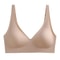 Seamless Ladies Wireless Gathered Push Up Bra 6