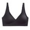 Seamless Ladies Wireless Gathered Push Up Bra 7
