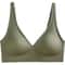 Seamless Ladies Wireless Gathered Push Up Bra 9