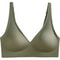 Seamless Ladies Wireless Gathered Push Up Bra 9