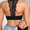 Fashionable Women FrontClasp PushUp Bra Sexy Lace Splicing Comfortable Lingerie 6